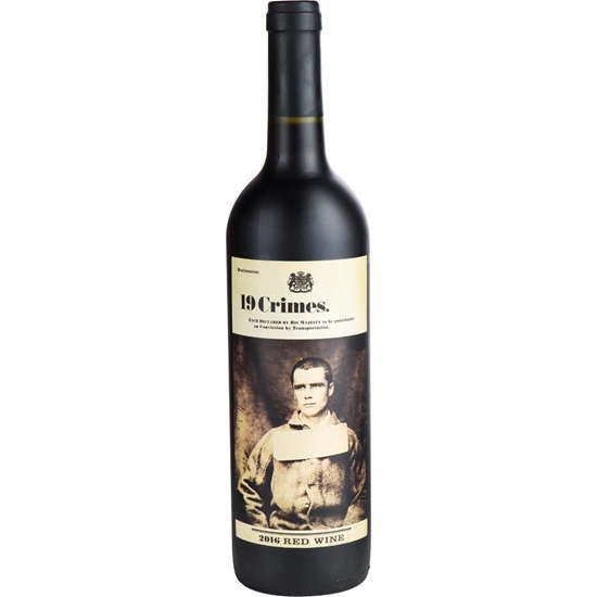 Picture of 19 CRIMES RED WINE 75CL